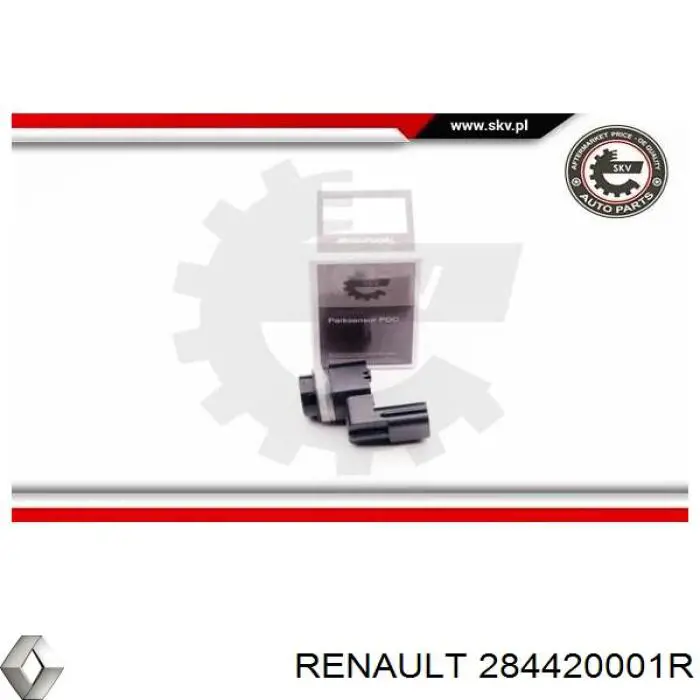 Датчик сигнализации парковки (парктроник) задний боковой Renault (RVI) 284420001R цена, от 14.84 USD