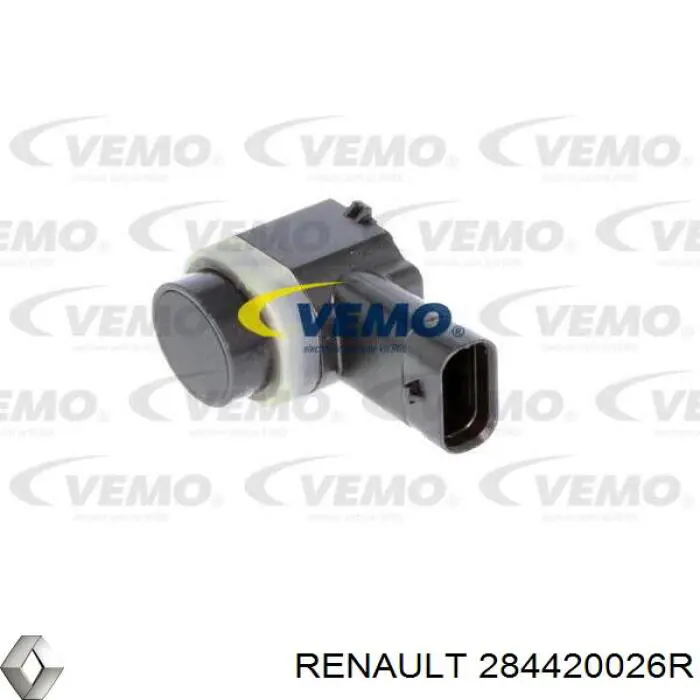 Sensor traseiro de sinalização de estacionamento (sensor de estacionamento) para Renault Megane (KM0)