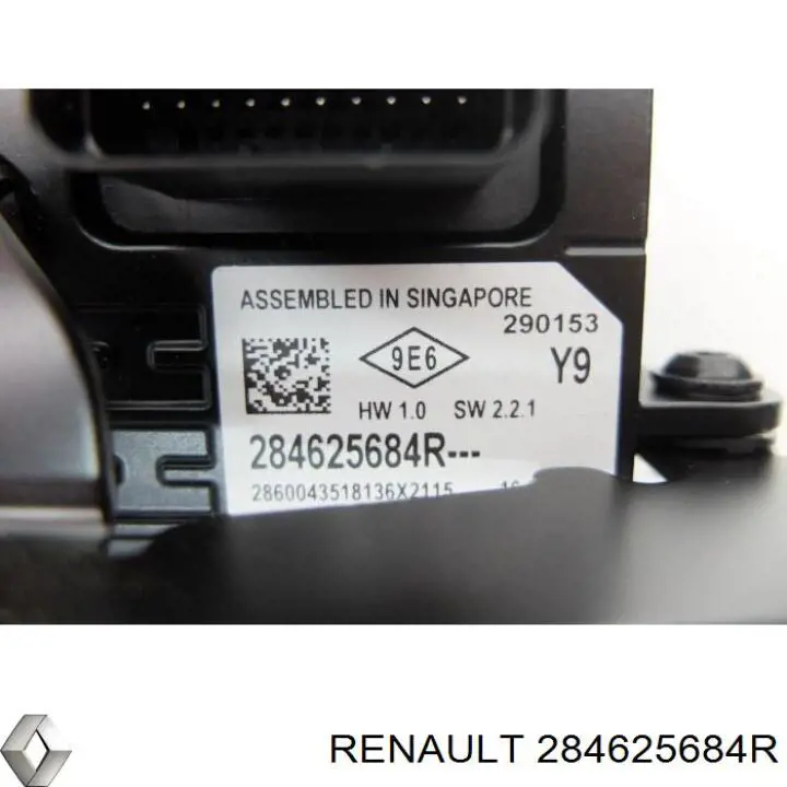 Камера системы обеспечения видимости Renault (RVI) 284625684R цена, от 191.65 USD