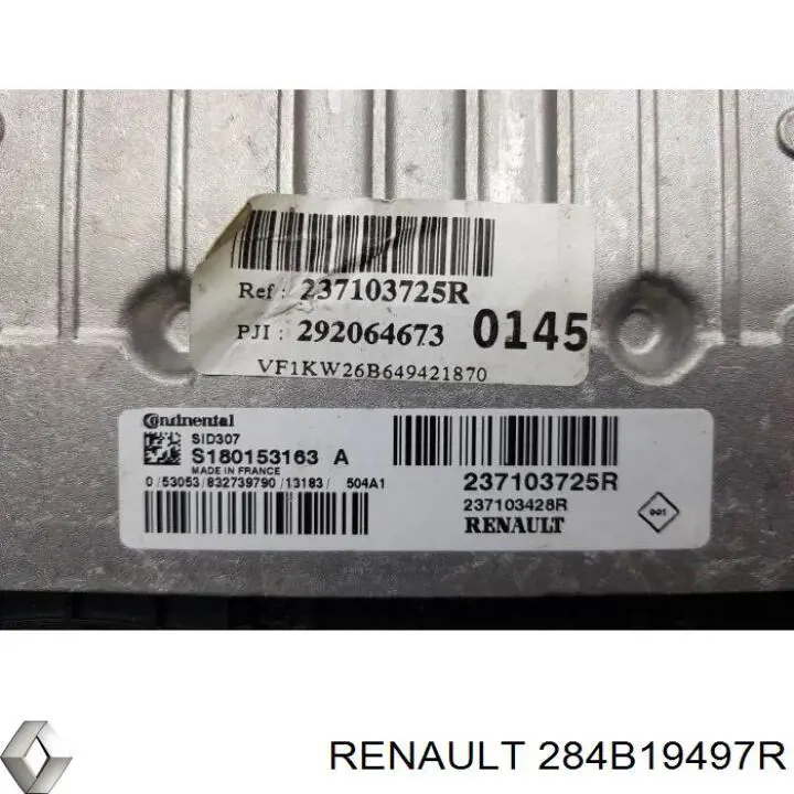 Купить 284B19497R Renault (RVI) 