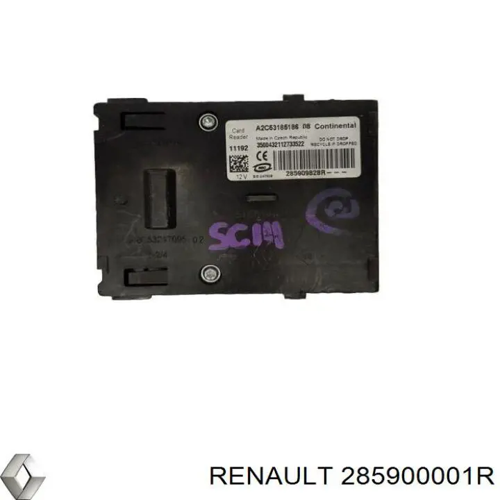 Fecho de ignição Renault Megane III KZ0, KZ1