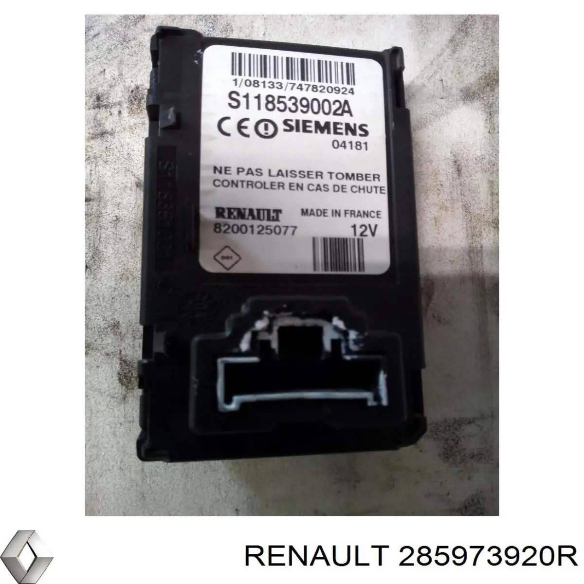 Llavero Crontol De Alarma 285973920R Renault (RVI)