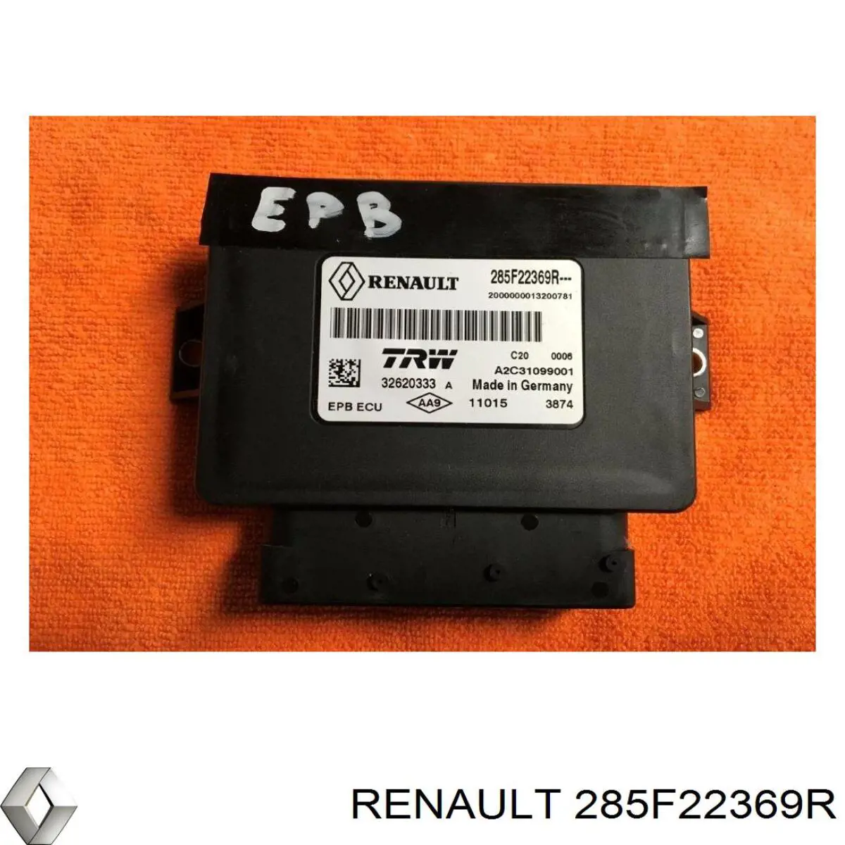 285F22369R RENAULT Unidad De Control (Modulo) Del Freno De Estacionamiento Electromecanico original y equivalente