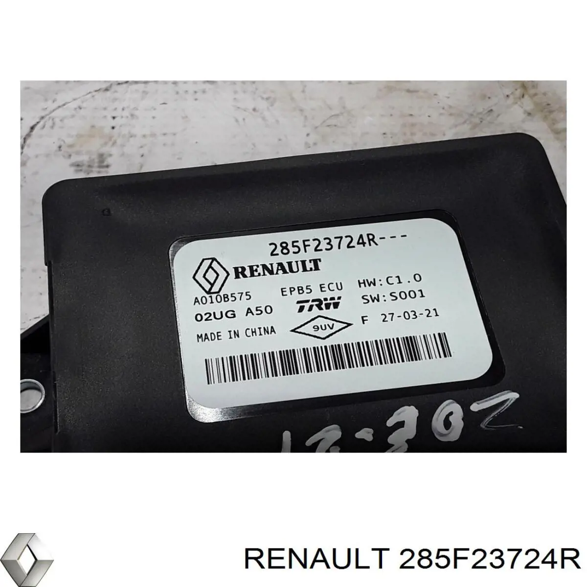 Блок управления электромеханического стояночного тормоза Renault (RVI) 285F23724R цена, от 35.79 USD