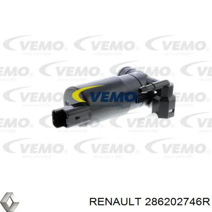 Насос-мотор омывателя стекла, перед/зад Renault (RVI) 286202746R цена, от 3.64 USD
