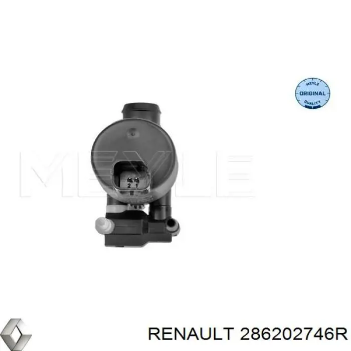 Насос-мотор омывателя стекла переднего/заднего 286202746R Renault (RVI)
