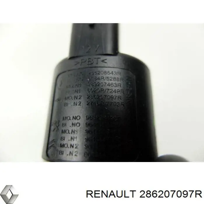 Насос-мотор омывателя стекла, перед/зад Renault (RVI) 286207097R цена, от 7.69 USD
