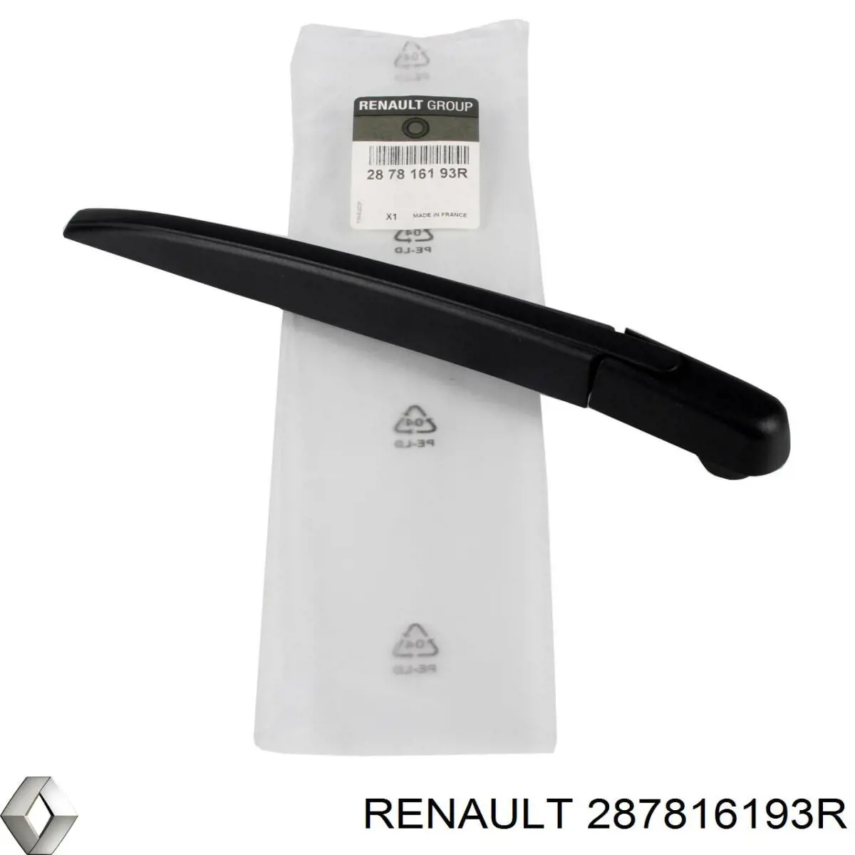 Рычаг-поводок стеклоочистителя заднего стекла Renault (RVI) 287816193R цена, от 12.89 USD