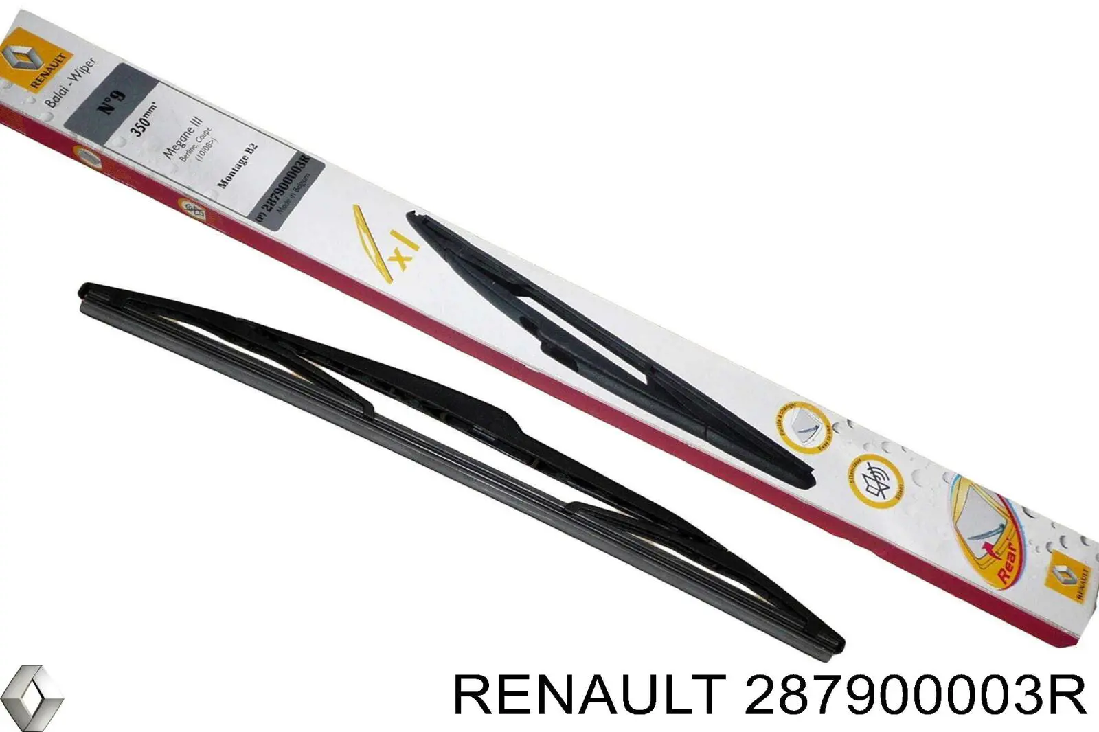 дворник заднего стекла Renault (RVI) 287900003R цена, от 7.95 USD