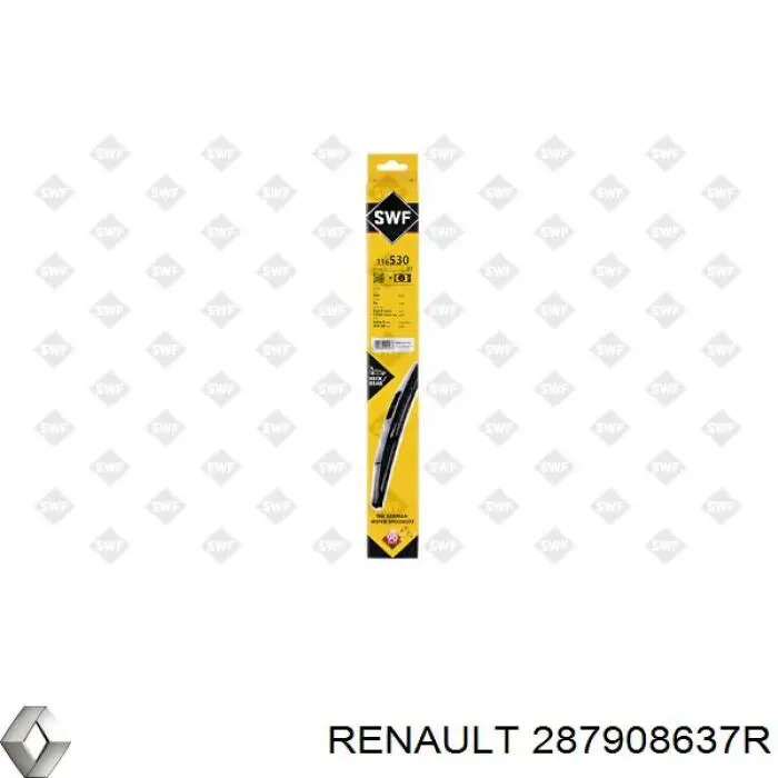 Щетка-дворник заднего стекла 287908637R Renault (RVI)