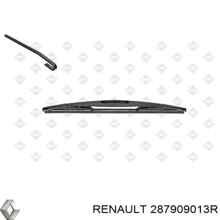 Limpiaparabrisas de luna trasera 287909013R Renault (RVI)