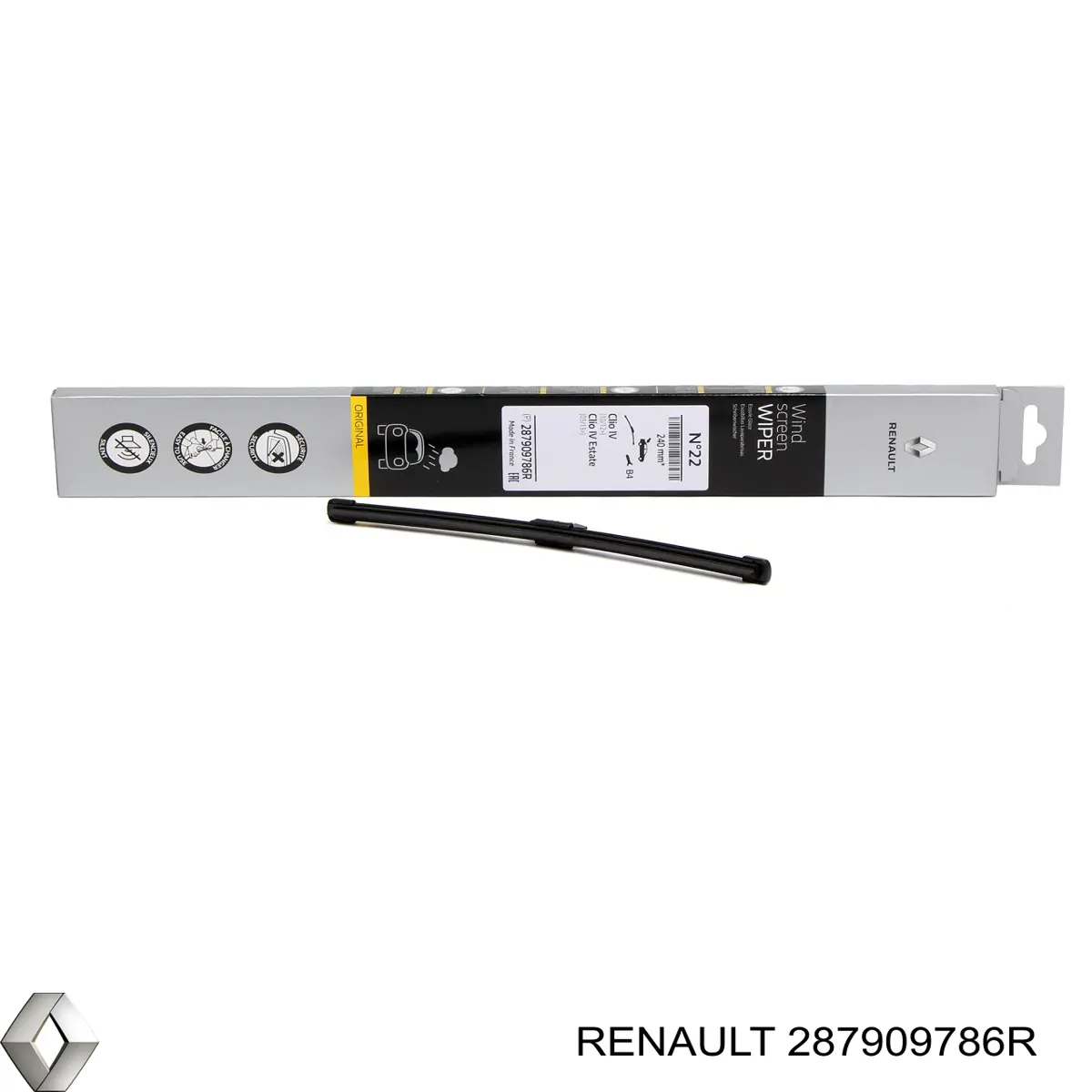 дворник заднего стекла Renault (RVI) 287909786R цена, от 6.97 USD