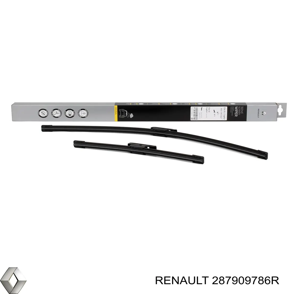 Купить 287909786R Renault (RVI) Дворник стеклоочистителя задний