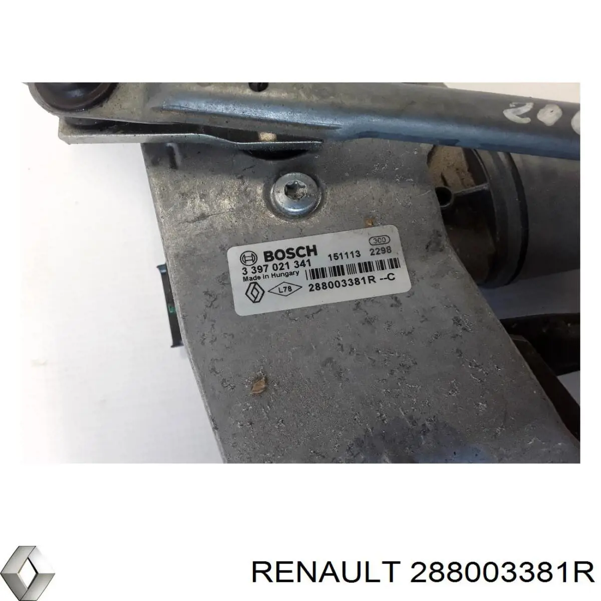 Трапеция щеток лобового стекла Renault (RVI) 288003381R цена, от 28.52 USD