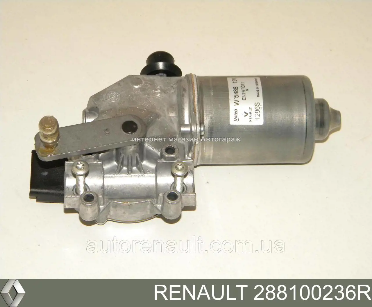 Мотор трапеции стеклоочистителя Renault (RVI) 288100236R цена, от 49.61 USD