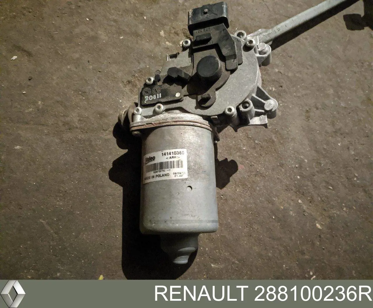 Купить 288100236R Renault (RVI) Мотор стеклоочестителя