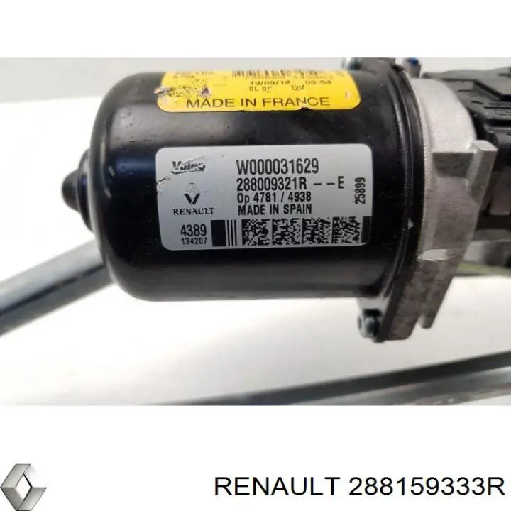 Купить 288159333R Renault (RVI) Мотор стеклоочестителя