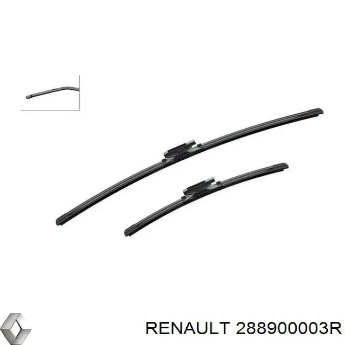 288900003R Renault (RVI) щетка-дворник лобового стекла, комплект из 2 шт.