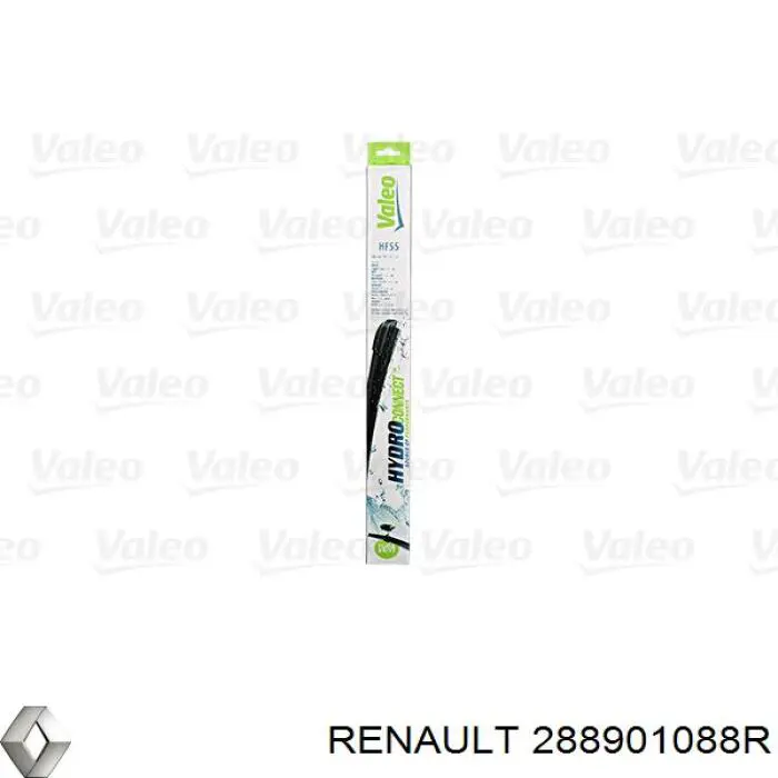 Щетка стеклоочистителя лобового стекла, водительская Renault (RVI) 288901088R цена, от 14.09 USD