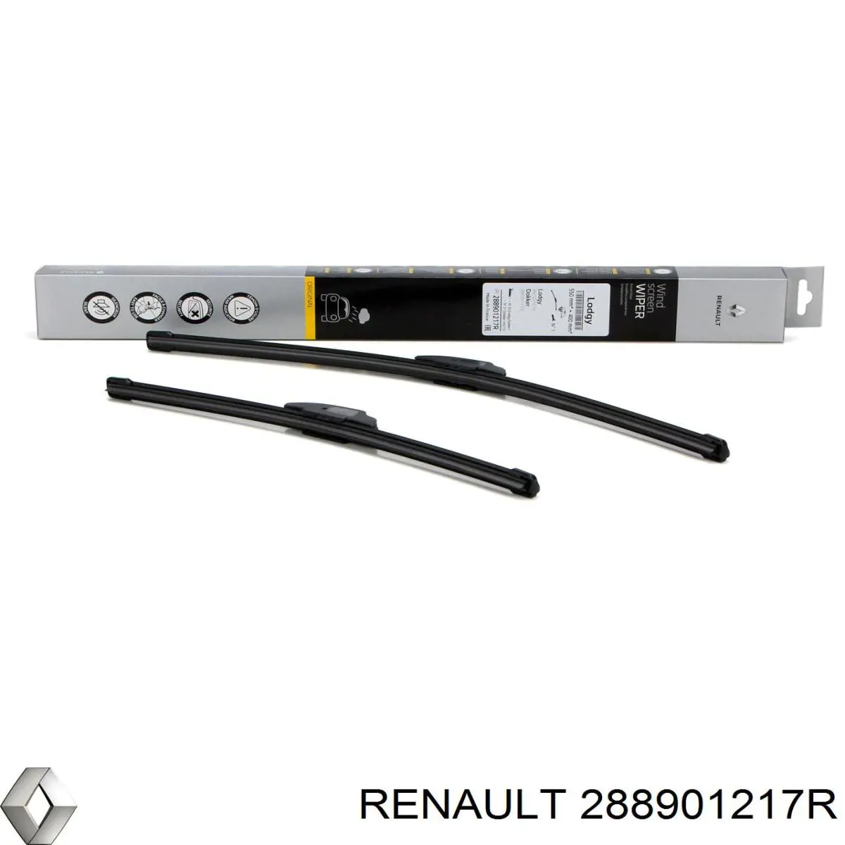 Дворники Renault (RVI) 288901217R цена, от 24.35 USD