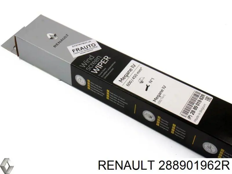 Стеклоочистители лобового стекла Renault (RVI) 288901962R