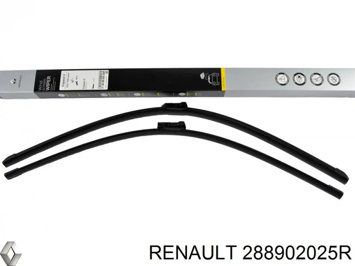 Купить 288902025R Renault (RVI) Щетка-дворник лобового стекла водительская