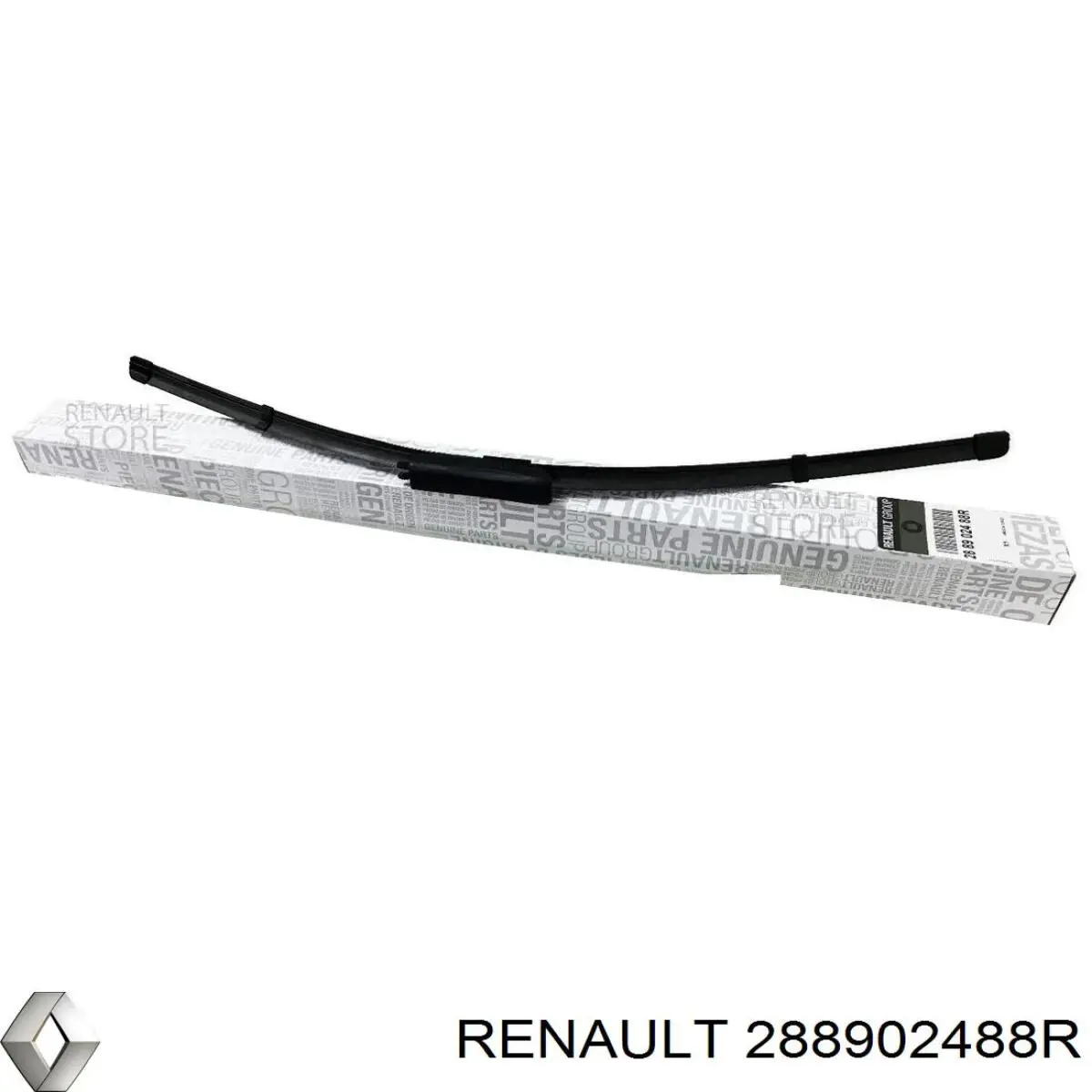Щетка стеклоочистителя лобового стекла, водительская Renault (RVI) 288905214R цена, от 13.89 USD
