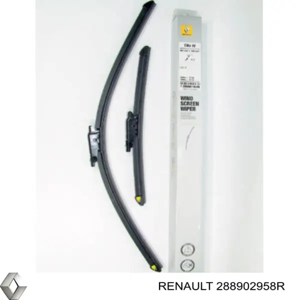 Стеклоочистители лобового стекла Renault (RVI) 288902958R
