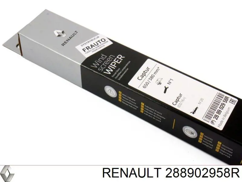 Дворники Renault (RVI) 288902958R цена, от 26.64 USD