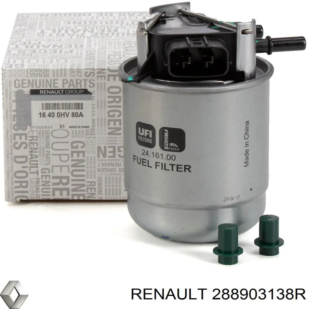 Стеклоочистители лобового стекла Renault (RVI) 288903138R
