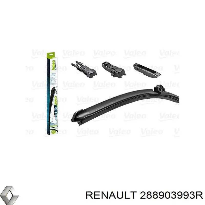 Щетка дворника левая Renault (RVI) 288903993R