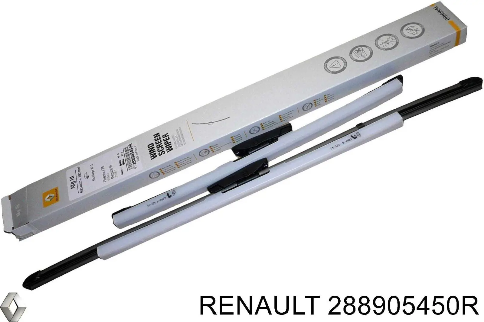 Щетки стеклоочистителя 288905450R Renault (RVI)