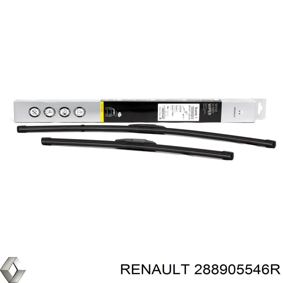 Щетки стеклоочистителя 288905546R Renault (RVI)