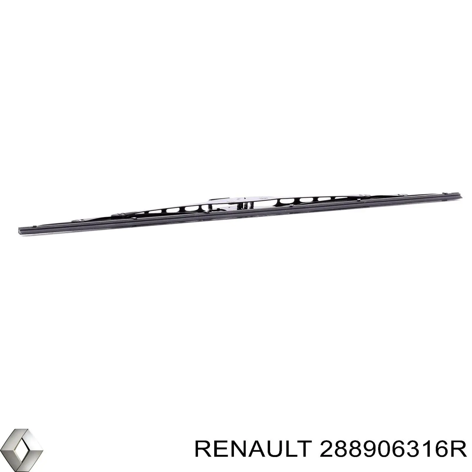 Щетка-дворник лобового стекла, пассажирская Renault (RVI) 288906316R цена, от 6.49 USD