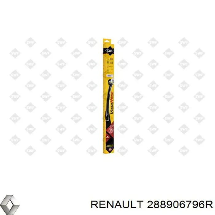 288906796R Renault (RVI) Щетка-дворник лобового стекла, водительская