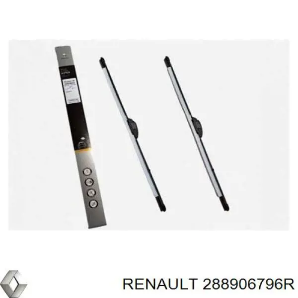 Щетка стеклоочистителя лобового стекла, водительская Renault (RVI) 288906796R цена, от 24.00 USD