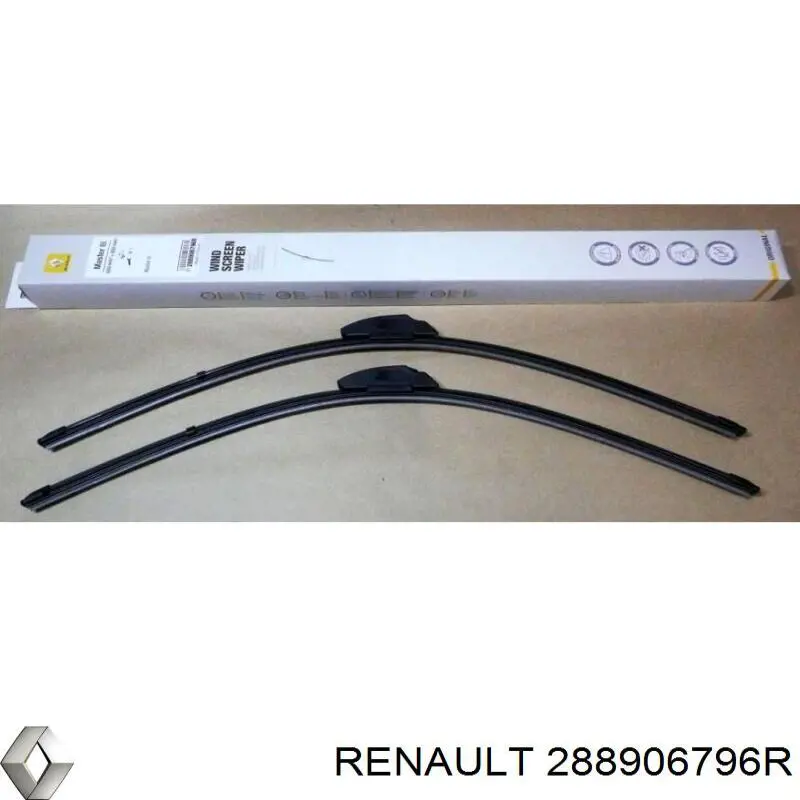 Щетка стеклоочистителя лобового стекла, водительская Renault (RVI) 288906796R цена, от 24.00 USD