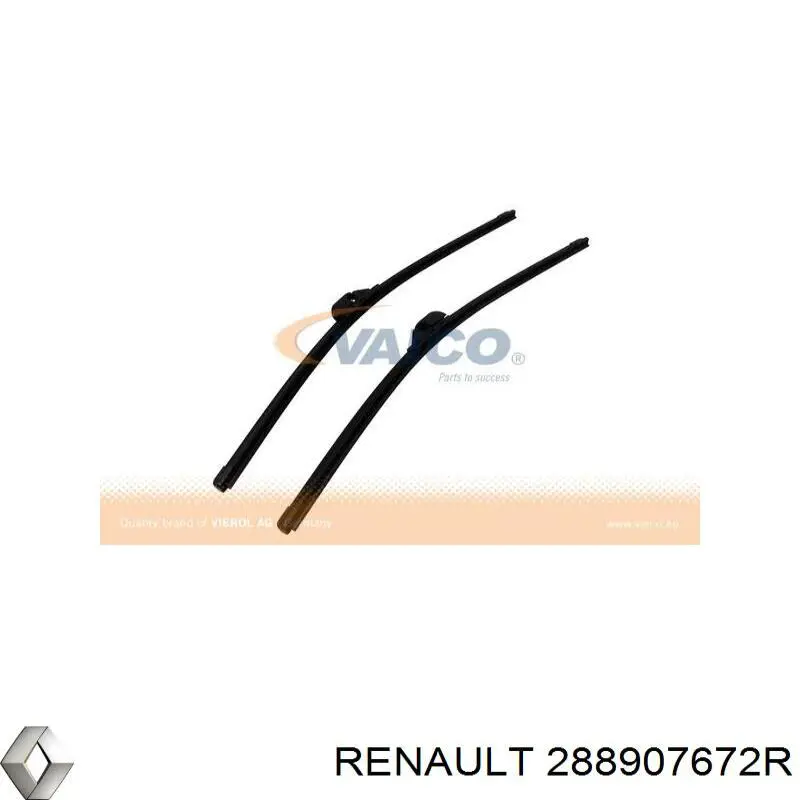 Щетка-дворник лобового стекла водительская 288907672R Renault (RVI)