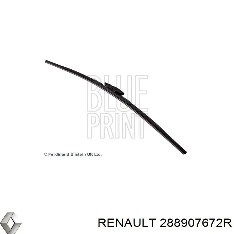 Щетка стеклоочистителя лобового стекла, водительская Renault (RVI) 288907672R цена, от 9.57 USD