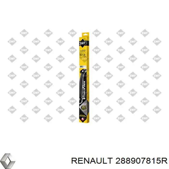 Щетка-дворник лобового стекла пассажирская Renault (RVI) 288907815R
