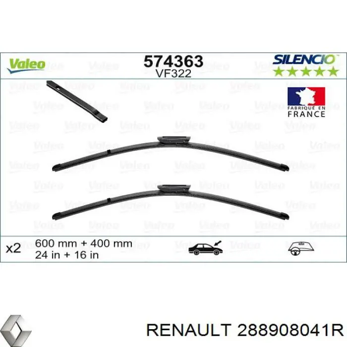 Купить 288908041R Renault (RVI) 