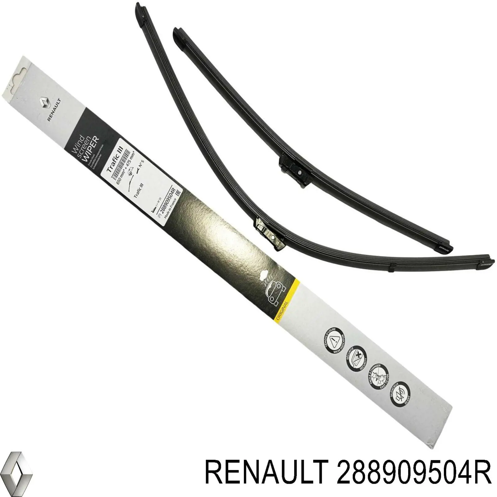 Купить 288909504R Renault (RVI) Бесконтактные дворники