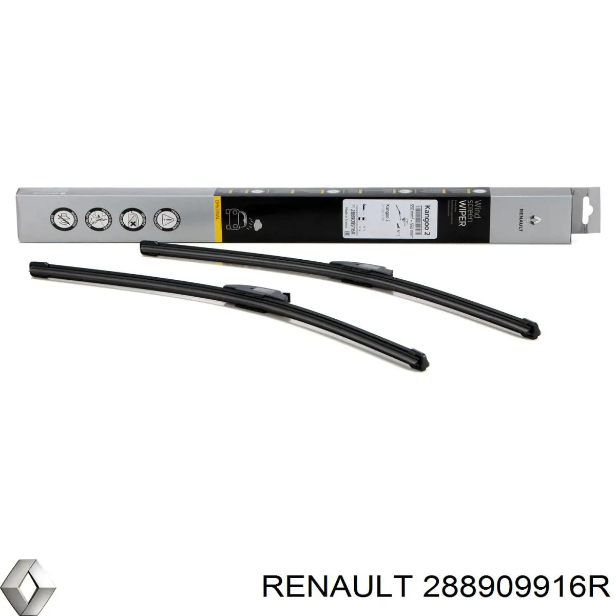 288909916R Renault (RVI) Щетки лобового стекла