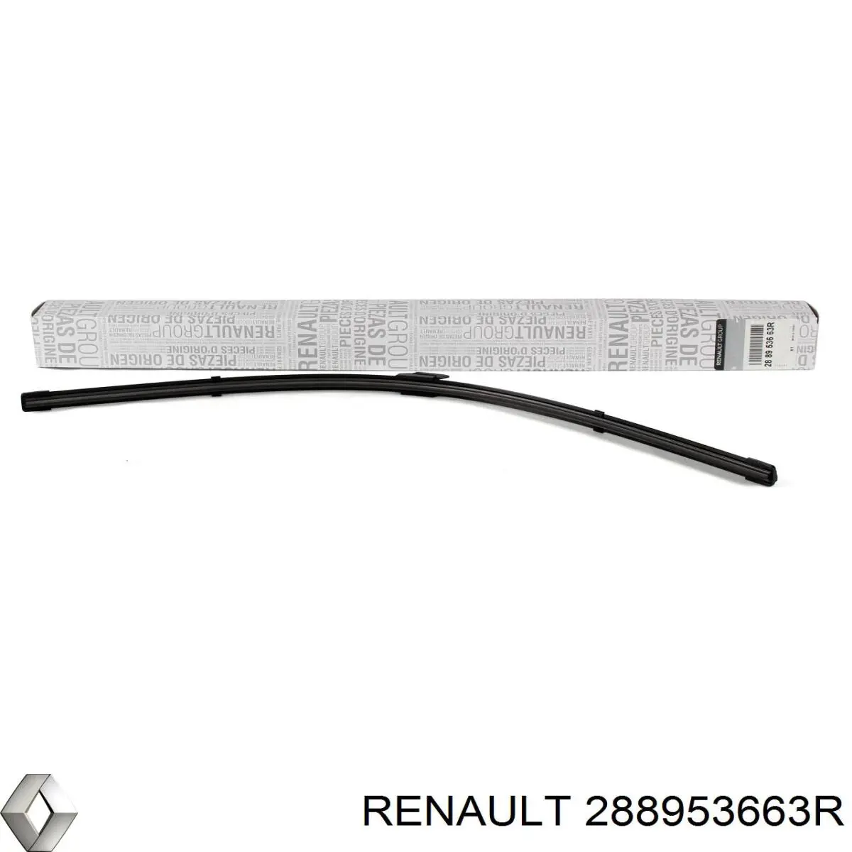 Купить 288953663R Renault (RVI) Щетка-дворник лобового стекла водительская