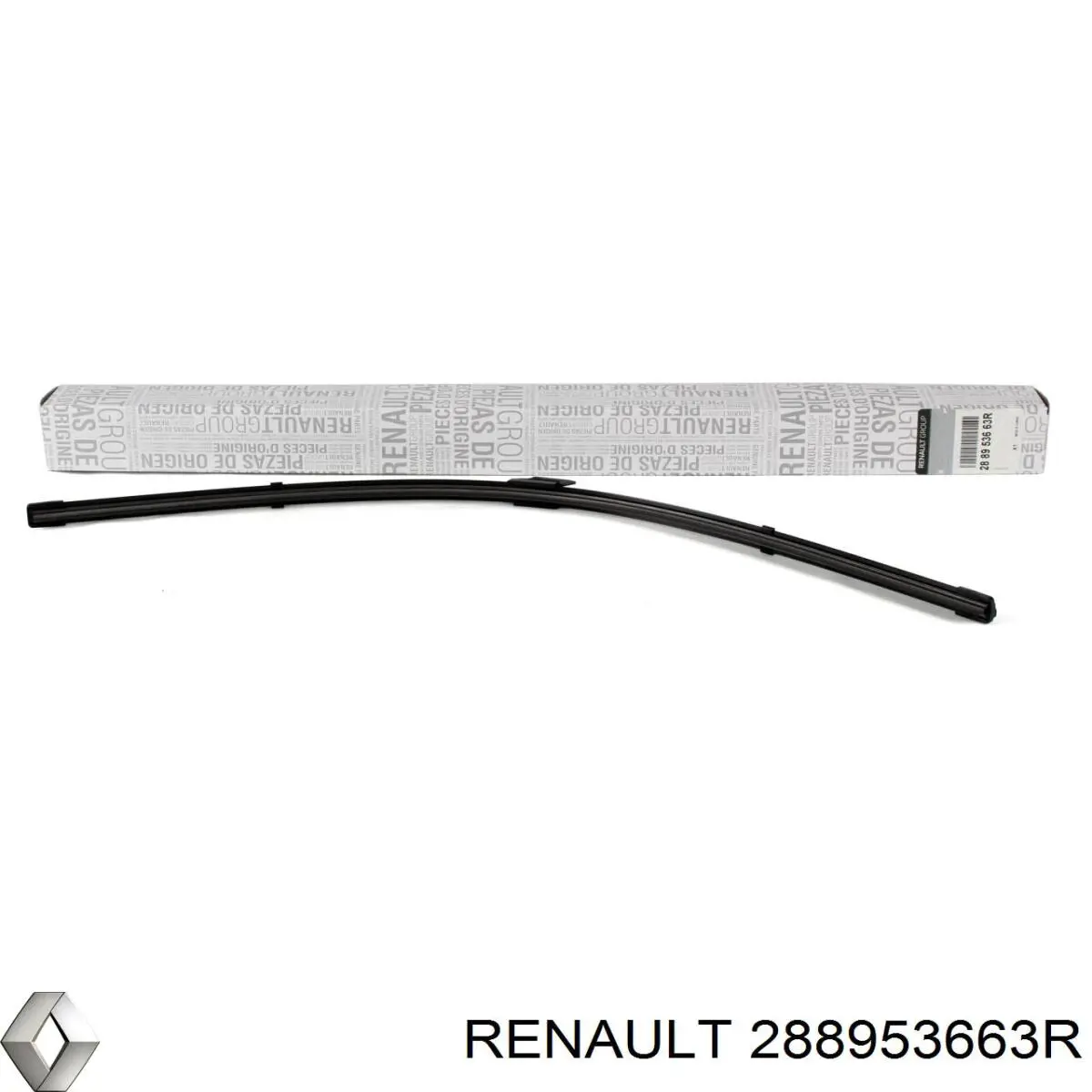 Щетка-дворник лобового стекла водительская 288953663R Renault (RVI)