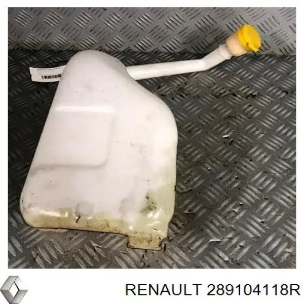 Depósito del agua de lavado, lavado de parabrisas 289104118R Renault (RVI)