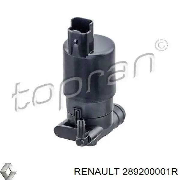 289200001R Renault (RVI) насос-мотор омывателя стекла переднего