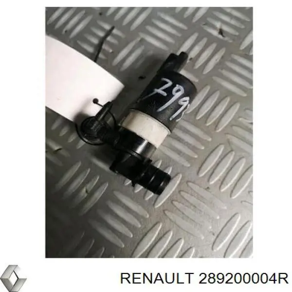 Bomba de limpiaparabrisas delantera 289200004R Renault (RVI)