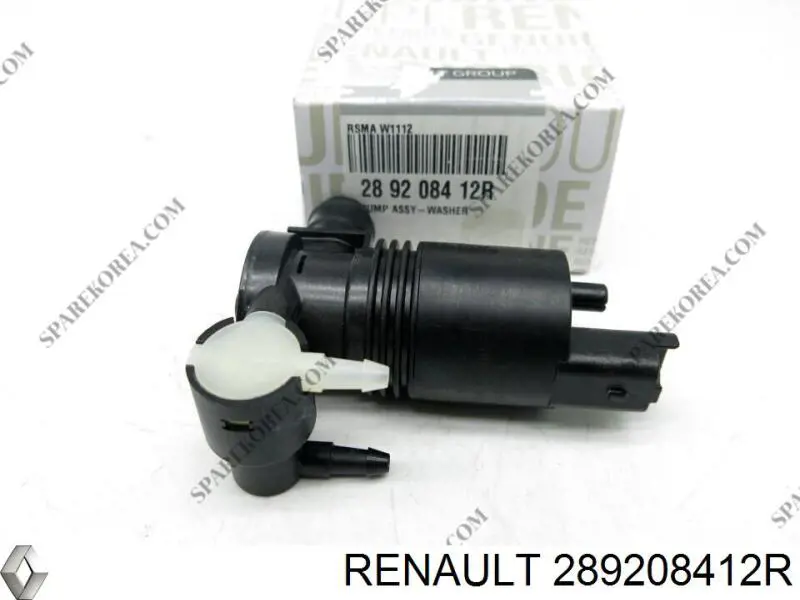289208412R Renault (RVI) Мотор омывателя лобового стекла