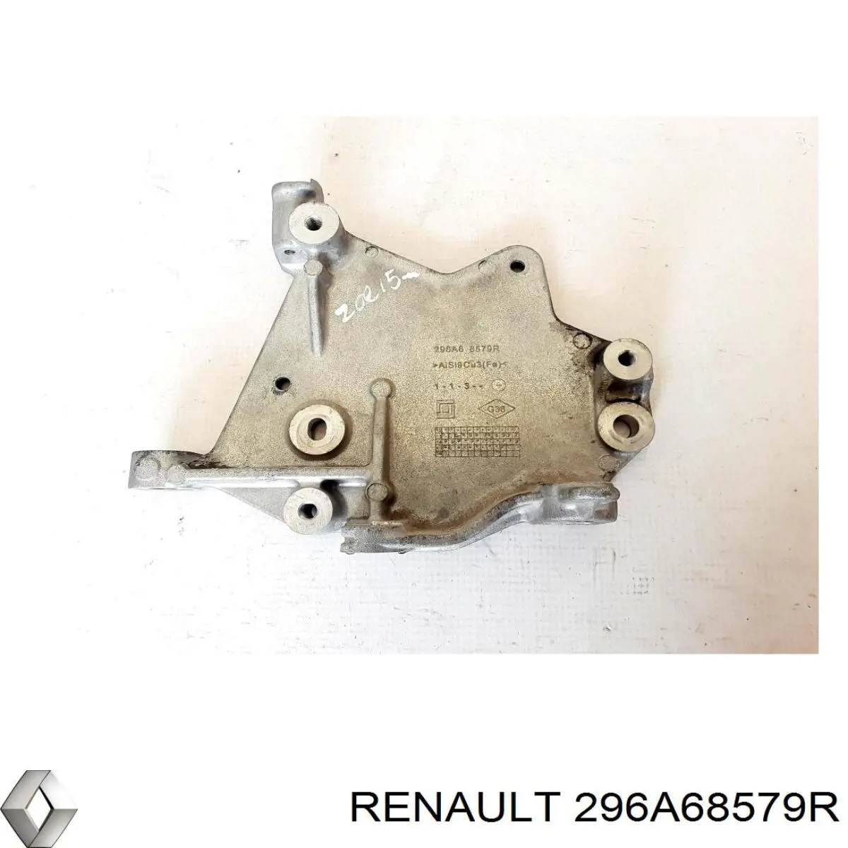 296A68579R Renault (RVI) Кронштейн подушки (опоры) двигателя верхней